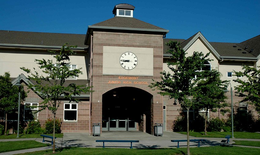 Edgemont Junior High School in Edgewood, Washington.