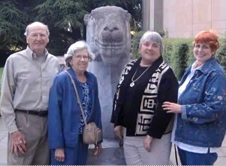 From left to right - Bill Colby, Trudi Colby, Kathy Whitacrem, and Peggy Doman.