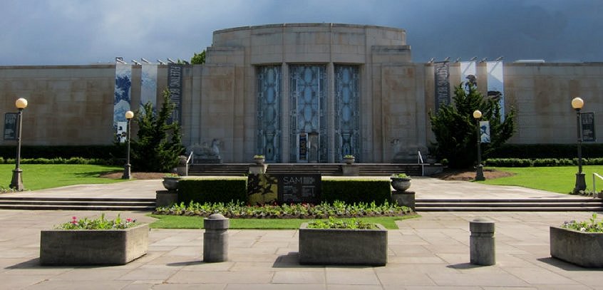 The Seattle Asian Art Museum in Volunteer Park - Seattle, Washington