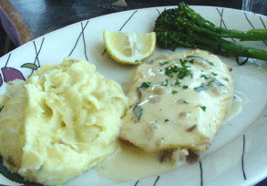 The halibut at Anthony's At Point Defiance was Donn's favorite.