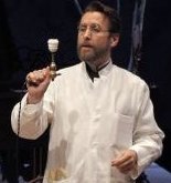 Dr. Givings (Jeff Cummings) invented an electrical machine to assuage this hysteria in women. - Photo by Chris Bennion