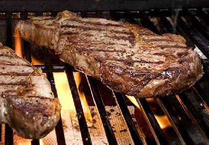 32 oz. steak from Pinacle Peak's Steakhouse in Tucson, Arizona.