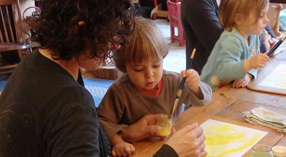 Young students involved at Bright Water Waldorf Early Learning Program Seattle Capitol Hill - image.