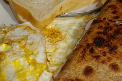 Breakfast in Lynden, Washington.