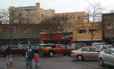 Railroad Avenue in Bellingham, Washington.