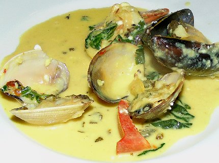 Shellfish at Pasta Freska by Seattle's Lake Union - image.