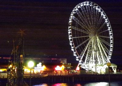 The Seattle Great Wheel in Seattle, Washington.