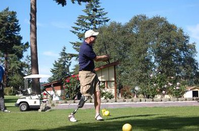 Jay Buhner at the 2009 fundraising golf tournament.