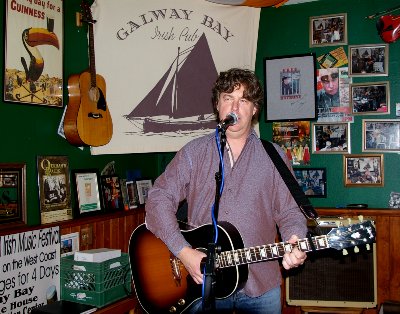 Cronin Tierney performing at the Galway Bay - Ocean Shores Washington Adventure.