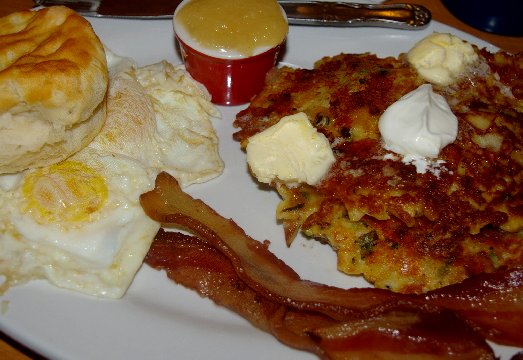 Potatocakes from Elmers Restaurant Tacoma - image.