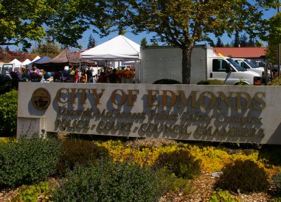 The Farmers Market in Edmonds, Washington.