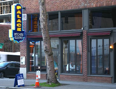 The Palace Kitchen restaurant in Seattle.