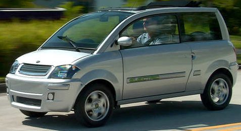 The ZENN car.