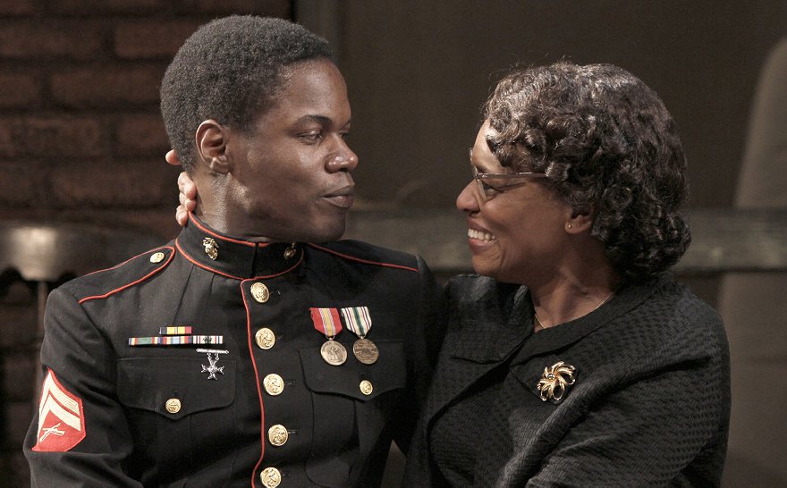 Stephen Tyrone Williams and Kim Staunton in Fences. Photo by Chris Bennion.