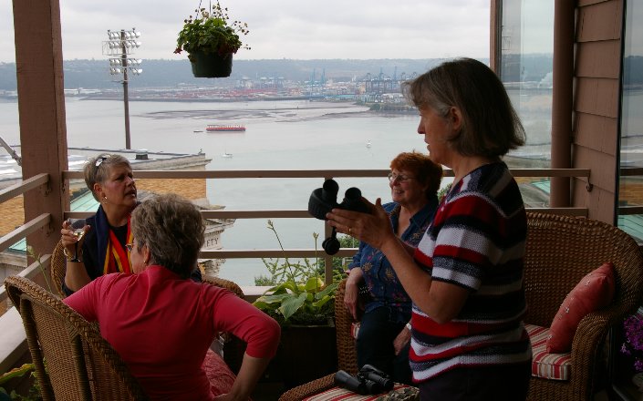 The day was spent viewing Commencement Bay for Tall Ships.