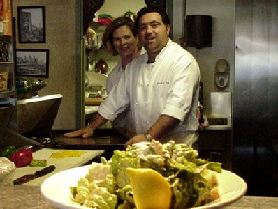 Husband and wife, Alfredo and Justine Russo.