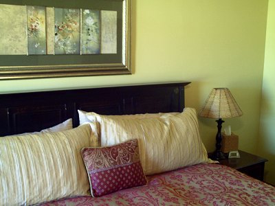 Our bedroom at The Queen of the Valley Bed and Breakfast La Conner, Washington - Photo.