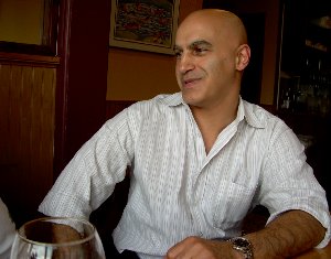 Farouk, the general manager at La Conner Seafood and Prime Rib.