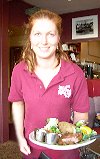 Laura Smith our server at La Conner Seafood and Prime Rib.