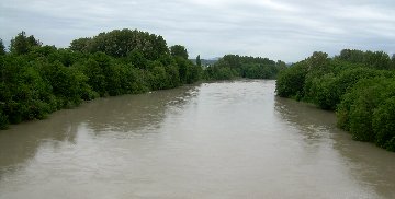 The North Fork of the Skagit River helps form Fir Island.