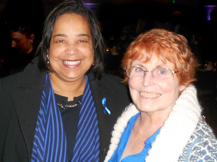 Victoria Woodards and Peg Doman at Lunch and Laughter for Community Health in Tacoma - image.