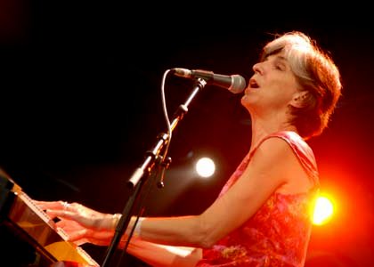 Marcia Ball in concert at the Washington Center for Performing Arts in Olympia, Washington - photo.