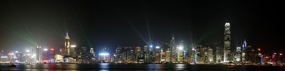 Hong Kong at night - image.