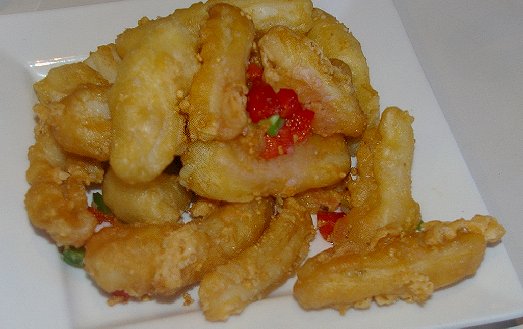 Deep fried squid at the Ming Place Dim Sum Restaurant in Tacoma - image.