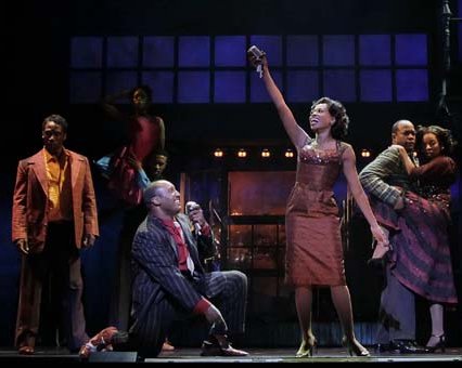 Felicia Boswell as Felicia in the National Touring Cast of MEMPHIS - Photo: Paul Kolnik.