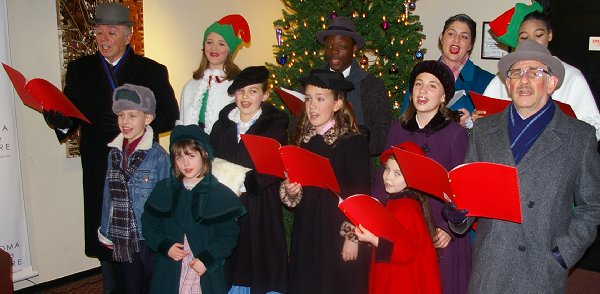 Miracle on 34th Street singing group shot at Tacoma Little Theatre - image.