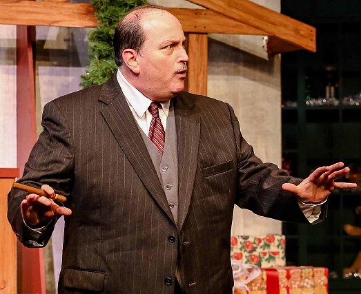 Mr. Macy played by Kerry Bringman at Tacoma Little Theatre - Photo courtesy Dennis K Photography - image.