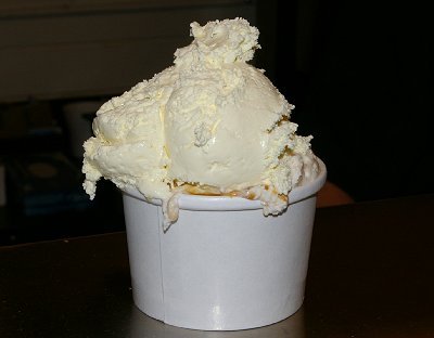 Olympic Ice Cream served at the Bayview Thriftway in Olympia, Washington.