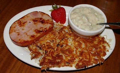 Breakfast at The Spar in Olympia, Washington.