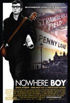 A poster of Nowhere Boy playing at the Grand Cinema in Tacoma, Washington - Photo.