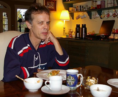 A guest at the Plum Duff Bed and Breakfast in Tacoma, Washington - Photo.