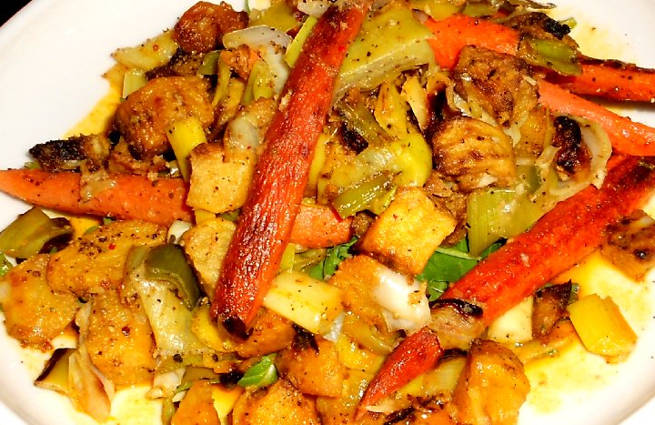 Veggie Hash at Pacific Grill in downtown Tacoma - image.