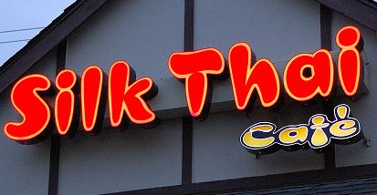 The Silk Thai restaurant in Tacoma, Washington.