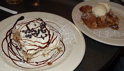 Sweets from the Cafe Divino restaurant in Tacoma, Washington.