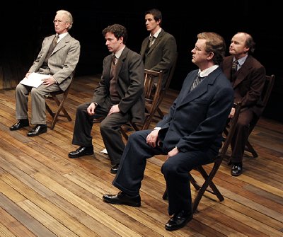 The Pitmen Painters at ACT Theatre in Seattle, Washington. Photo by Chris Bennion.