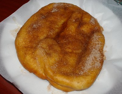 An Elephant Ear from the Midtown Station restaurant in Sumner, Washington.