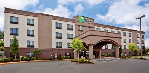 The Holiday Inn Express on Puyallup's South Hill in Puyallup, Washington.