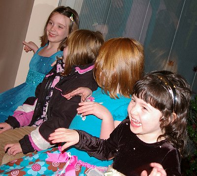 The granddaugher princesses at the CenterStage in Federal Way, Washington - Photo.