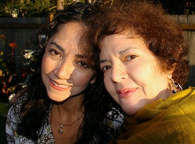 Amelia Benitez and her mother, Lupita.