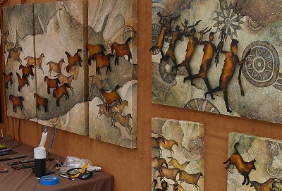 Kris Vermeer art from Art on the Ave Tacoma, Washington.