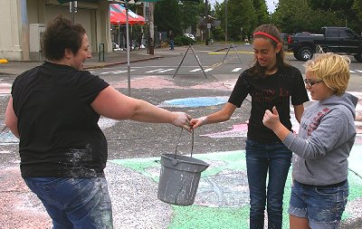 Street art from Art on the Ave in Tacoma, Washington.