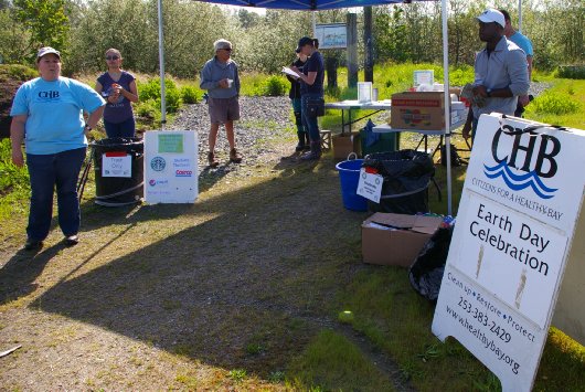 Citizens for a Healthy Bay celebrating Earth Day 2016 Tacoma, Washington - image.