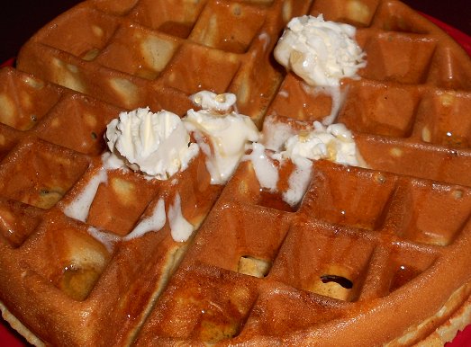 The Belgium waffle at the Red Elm Cafe in Tacoma - image.