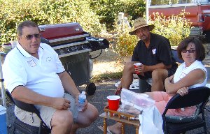 Rob Erb, Donn Irwin, and Rob's wife, Vickie.