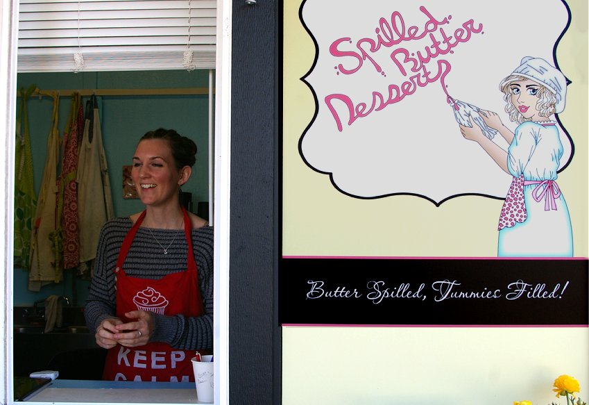 Brianne Day the baker and owner of Spilled Butter Desserts Tacoma - image.