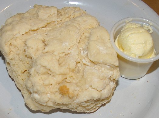 The scratch-made biscuit from Spring Lake Cafe in Fircrest - image.